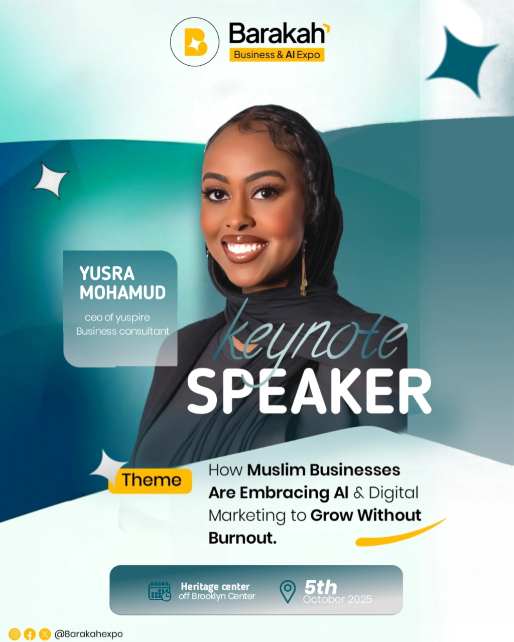 Yusra - Speaker